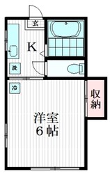 トラストステージ三ツ沢の物件間取画像